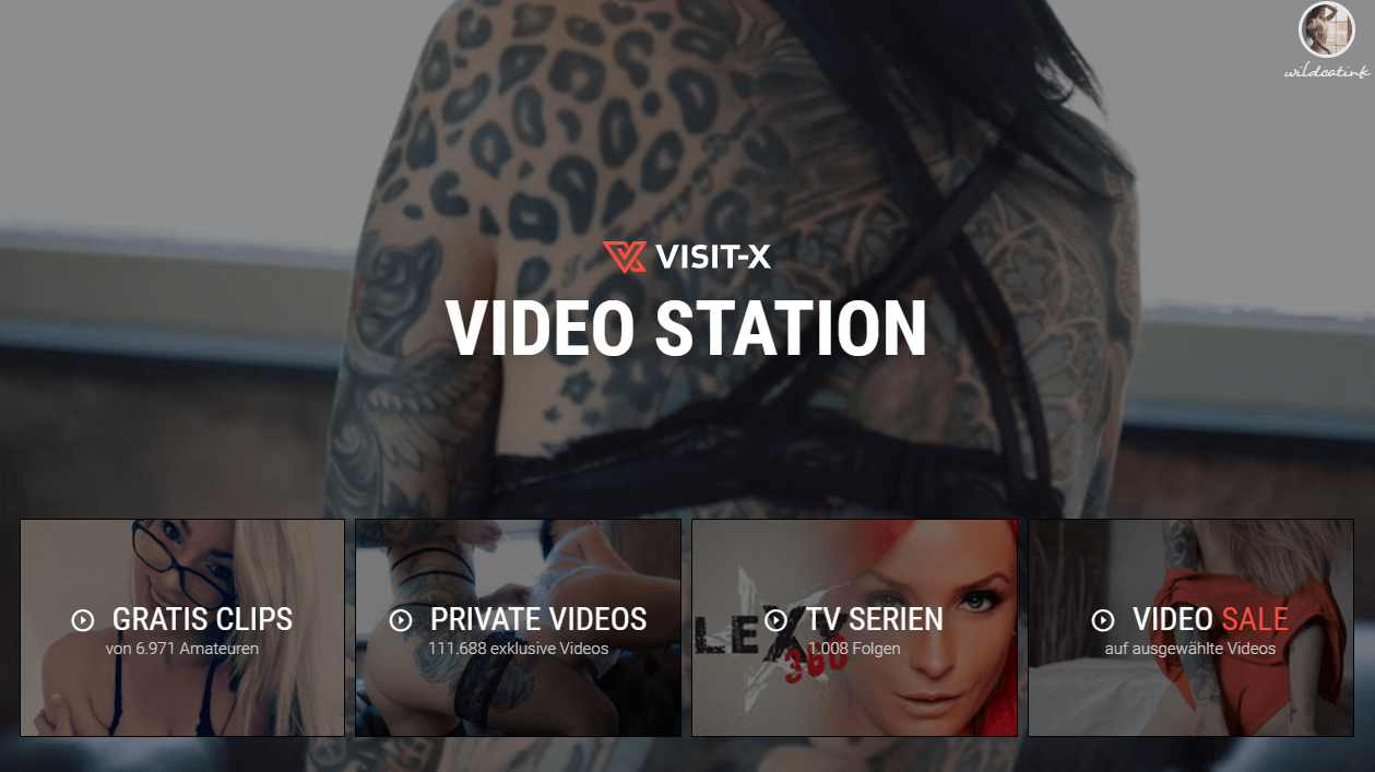 Video Station auf VISIT-X online